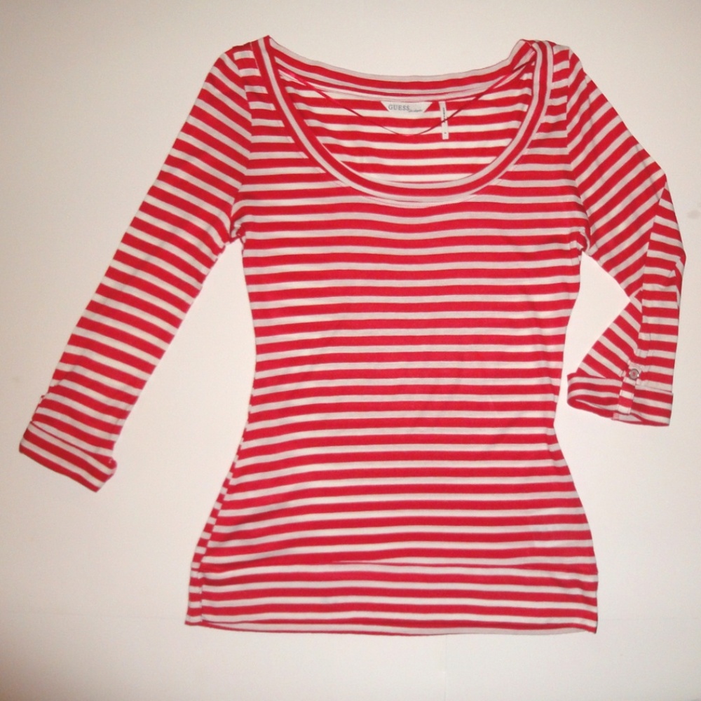 NWOT Guess Los Angeles Womens Long Sleeve Top